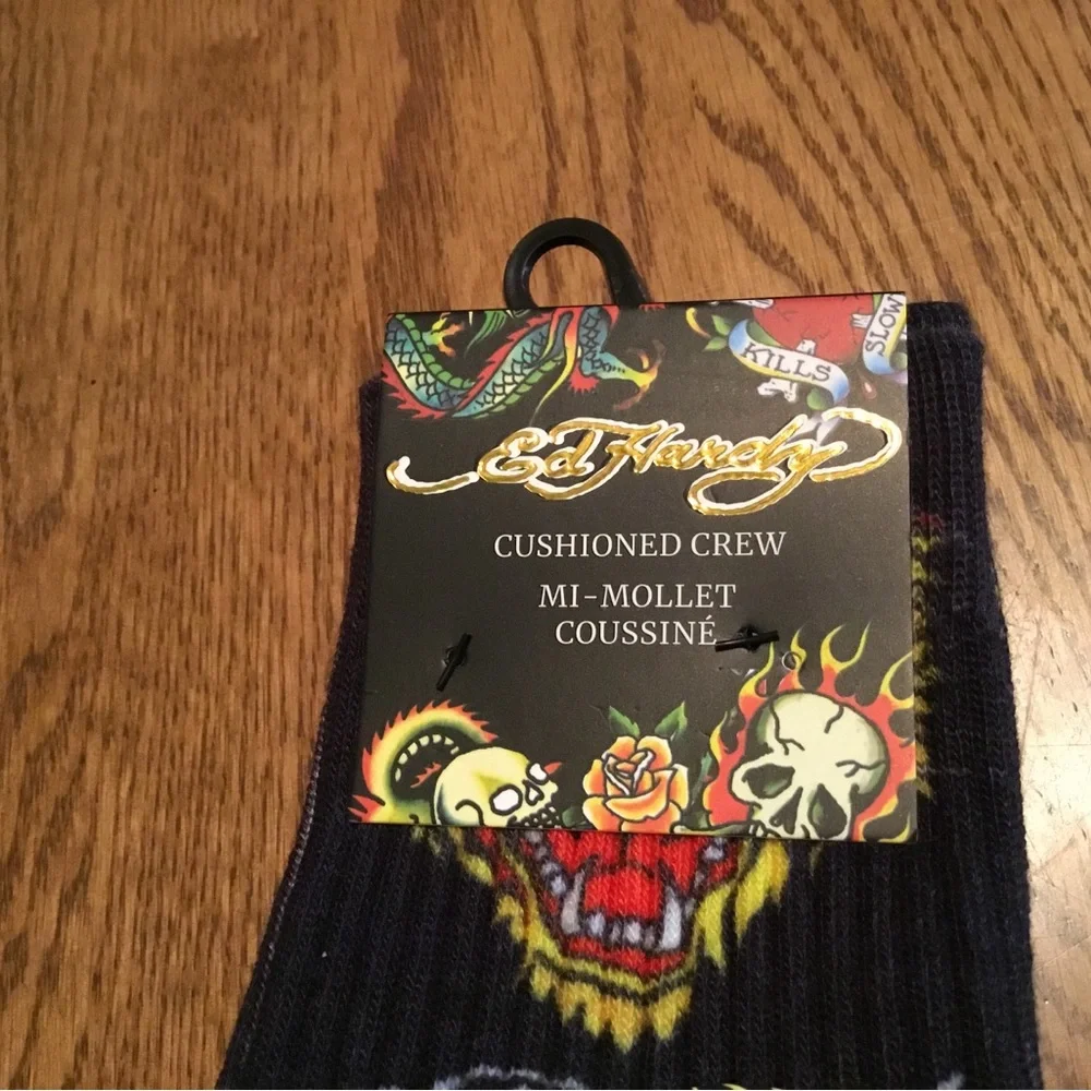 Ed Hardy Men’s Three Pack,Tiger, Skulls and Flames, Love Kills Slowly